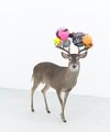 Can you smell maths? (Pink deer) by Gabriel Rico contemporary artwork 1