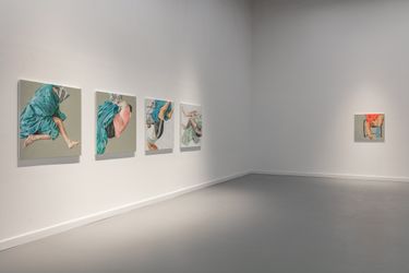 Exhibition view: Abdalla Al Omari, Unsuspecting State, Ayyam Gallery, Dubai (18 September–8 November 2023). Courtesy Ayyam Gallery, Dubai.