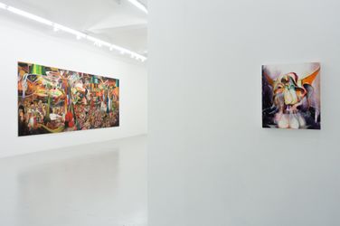 Exhibition view: Gene Paul Martin, Melting Paraiso, Yavuz Gallery, Singapore (24 February–13 March 2022). Courtesy Yavuz Gallery.
