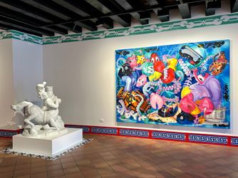 Exhibition view: Philip Culbert, House of the Lobster – from Pompeii to Venice, Patricia Low Contemporary, Venezia (20 May–26 August 2023). Courtesy Patricia Low Contemporary.