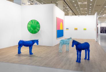 Installation view: Kukje Gallery booth at Kiaf SEOUL 2023. Courtesy Kukje Gallery. Photo: Sebastiano Pellion di Persano.