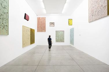 Exhibition view: Carlos Bunga, Inhabiting Together, Nara Roesler, São Paulo (24 February–20 April 2024). Courtesy Nara Roesler.