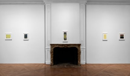Exhibition view: Frank Walter, By Land, Air, Home, and Sea: The World of Frank Walter, David Zwirner, 69th Street, New York (2 June–29 July 2022). Courtesy David Zwirner.