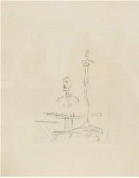 The Search by Alberto Giacometti contemporary artwork print
