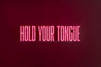 Hold Your Tongue by Superflex contemporary artwork sculpture