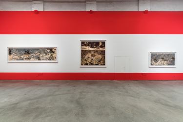 Exhibition view: Sun Xun, The Release of the New Film 'Magic of Atlas' and Experimental Space, ShanghART, Shanghai (2 November 2019–20 February 2020). Courtesy ShanghART. Photo: Alessandro Wang.