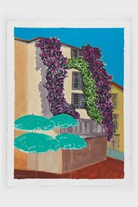 St. Tropez Backstreet by March Avery contemporary artwork painting