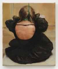 The Balloon II by Michaël Borremans contemporary artwork painting, works on paper