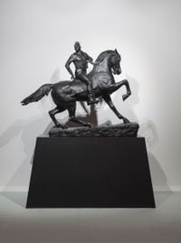 Rumors of War by Kehinde Wiley contemporary artwork sculpture