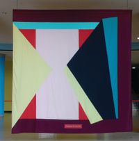 Leaded seams (Verbleite Nähte) by Dolores Zinny & Juan Maidagan contemporary artwork textile