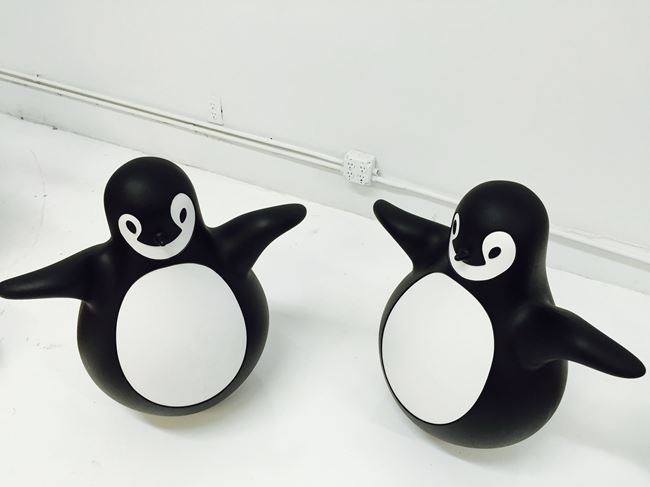 Untitled (Penguins) by Lutz Bacher contemporary artwork