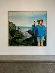 Exhibition view: Ian Scott, 5 Paintings 1966–1970, Hamish McKay Gallery, Wellington (10–24 October 2020). Courtesy Hamish McKay Gallery.