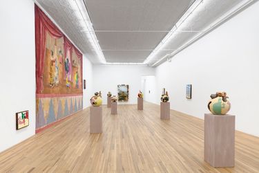 Exhibition view: Hadi Falapishi, Almost Perfect, Andrew Kreps Gallery, 22 Cortlandt Alley, New York (24 February–1 April 2023). Courtesy Andrew Kreps Gallery. Photo: Lance Brewer.