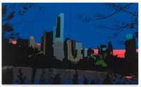 Central Park at Dusk by Brian Alfred contemporary artwork painting