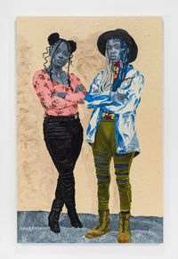 Raiyasha & Rainyanni by Otis Kwame Kye Quaicoe contemporary artwork painting