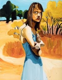 Woman With Arms Crossed by Jenni Hiltunen contemporary artwork painting