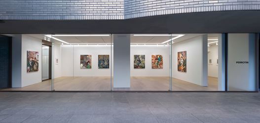 Exhibition view: Hernan Bas, Insects from Abroad, Galerie Perrotin, Tokyo (18 January–11 March 2018). Courtesy Galerie Perrotin, Tokyo. Photo: Kei Okano.