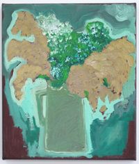 Waikumete green by Layla Rudneva-Mackay contemporary artwork painting