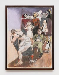 Stretched by Paula Rego contemporary artwork works on paper, drawing