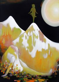 Embark (Mountain Top) by Brent Harris contemporary artwork painting