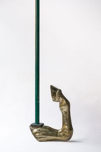Brace/Horse Leg by Carlos Aires contemporary artwork sculpture