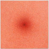 Radiance Number 8 (Imploding Light Red) by Richard Pousette-Dart contemporary artwork painting