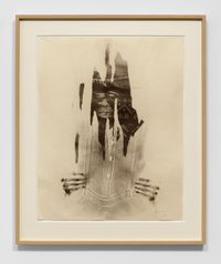 Body Print by David Hammons contemporary artwork works on paper