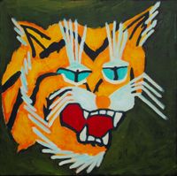 Tiger Force Member #2 by Farhad Farzaliyev contemporary artwork painting