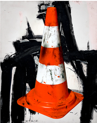 Cone Head  by Nina Pohl contemporary artwork print