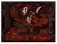 Everything seems calculated to be fatal by Guglielmo Castelli contemporary artwork painting