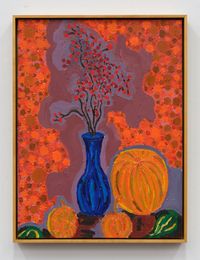 Organic Orange by Lynne Mapp Drexler contemporary artwork painting