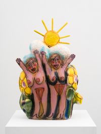 Waiting for the Sun by Ruby Neri contemporary artwork sculpture