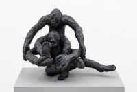 embrace I by Andrew Lord contemporary artwork sculpture