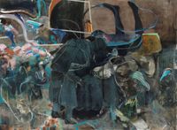 The Impressionists by Adrian Ghenie contemporary artwork painting