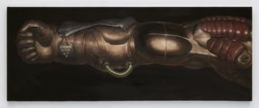 Metal reinforced arm by Seungwan Ha contemporary artwork 1
