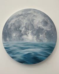 Full moon—Pisces by Zhu Keran contemporary artwork painting