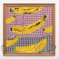 Banana Fall On You, NYC 2023 by Alvaro Barrington contemporary artwork painting, works on paper, sculpture