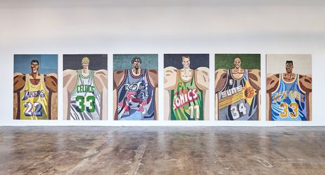 Exhibition view: Julian Pace, Front and Back, Simchowitz DTLA, Los Angeles (2 March–6 April 2023). Courtesy Simchowitz.