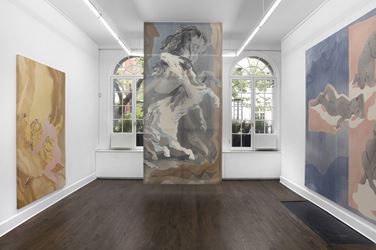 Exhibition view: Matthew Lutz-Kinoy, Hudson Bathers, Mendes Wood DM, New York (30 April–15 May 2019). Courtesy Mendes Wood DM.