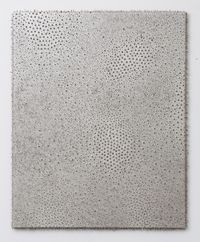 Silver / Silver #1 by Lars Christensen contemporary artwork painting