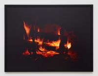 Fire by Sarah Charlesworth contemporary artwork photography