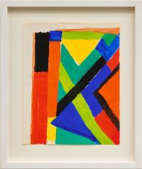 Rythme couleur by Sonia Delaunay contemporary artwork painting, works on paper