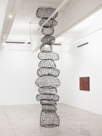 Bondage Baggage Vertical by Maia Ruth Lee contemporary artwork sculpture, drawing