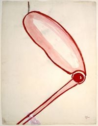 Henriette by Louise Bourgeois contemporary artwork works on paper
