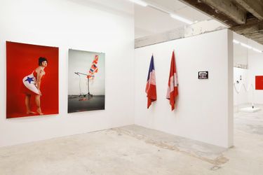 Exhibition view: Group Exhibition, Space Invasion II, Fabienne Levy, Lausanne (29 October–20 November 2021). © Neige Sanchez. Courtesy Fabienne Levy.