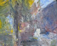 The Viale, Casole by Sargy Mann contemporary artwork painting