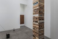 Pedestal Stacked by Chunghyung Lee contemporary artwork installation