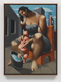 Mother and Child by Philip Guston contemporary artwork painting