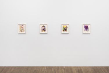 Exhibition view: Hayley Tompkins, Features, Andrew Kreps Gallery, 55 Walker St (25 February–26 March 2022). Courtesy Andrew Kreps Gallery. Photo: Lance Brewer.