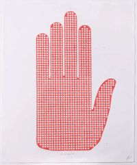 What Could Happen if I Lie (Red) by Alexandre Arrechea contemporary artwork drawing